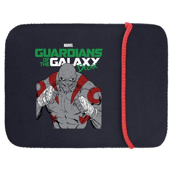 Printed Neoprene Reversible Laptop & Tablet Sleeve - Super Heroes Drax