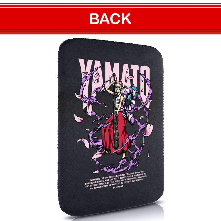 Printed Neoprene Reversible Laptop & Tablet Sleeve - One Piece Yamato DS1