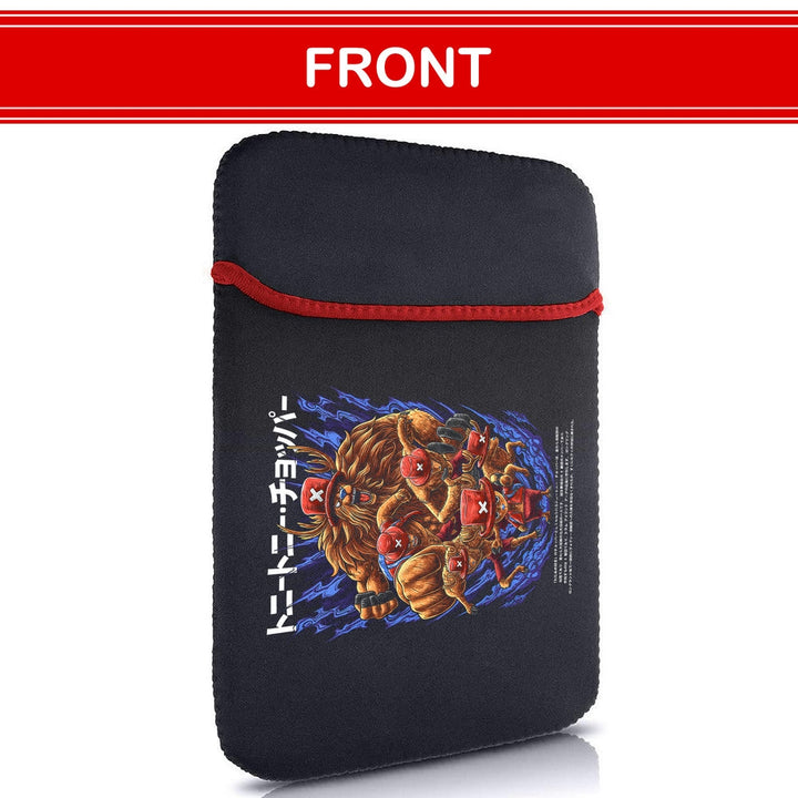 Printed Neoprene Reversible Laptop & Tablet Sleeve - Anime Legendary DS40