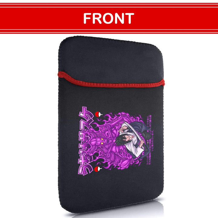 Printed Neoprene Reversible Laptop & Tablet Sleeve - Anime Legendary DS74