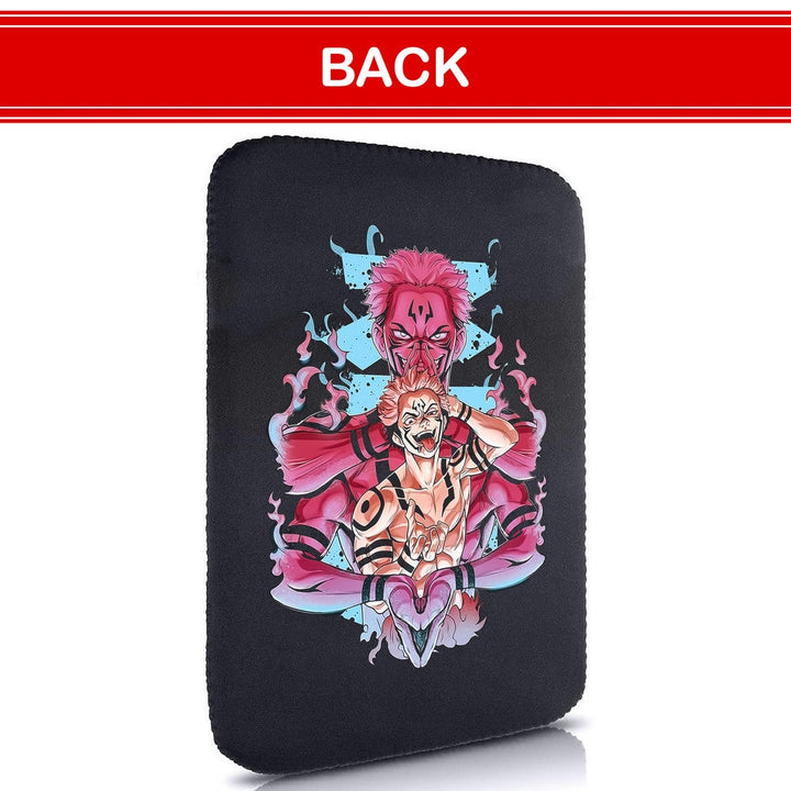 Printed Neoprene Reversible Laptop & Tablet Sleeve - Anime Legendary DS7