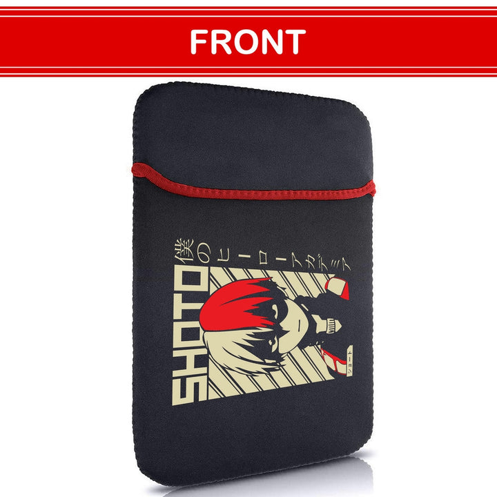 Printed Neoprene Reversible Laptop & Tablet Sleeve - Anime My Hero Academia DS08