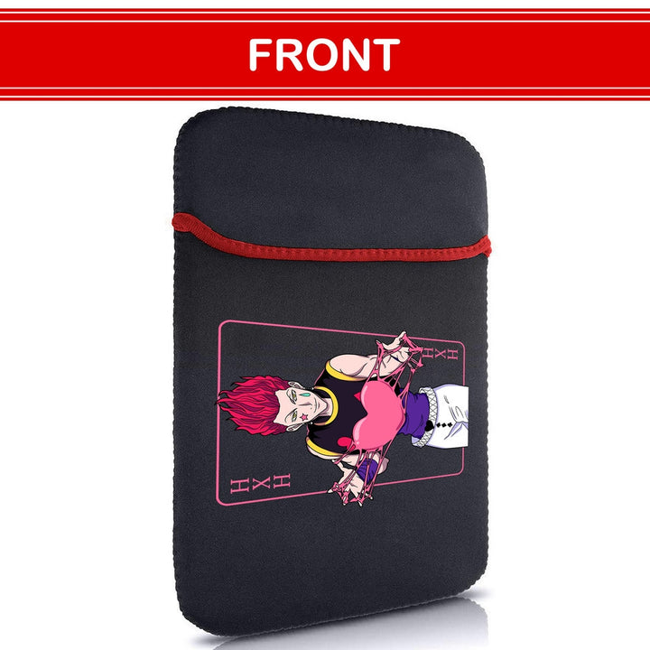 Printed Neoprene Reversible Laptop & Tablet Sleeve - Anime Hisoka