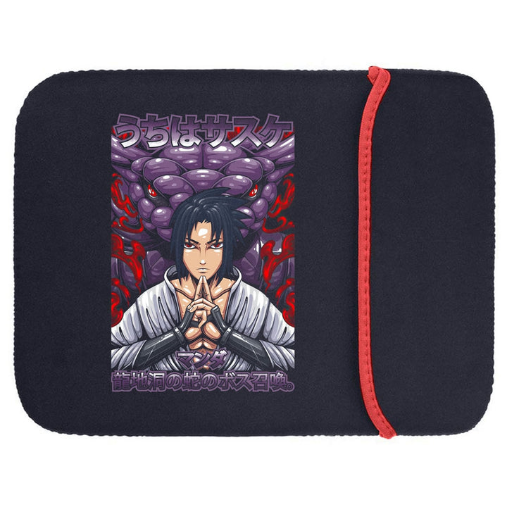 Printed Neoprene Reversible Laptop & Tablet Sleeve - Anime Legendary DS69