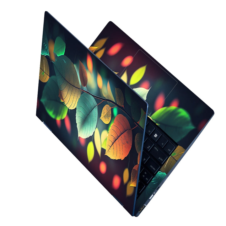 Laptop Skin - A Colorful Leaf