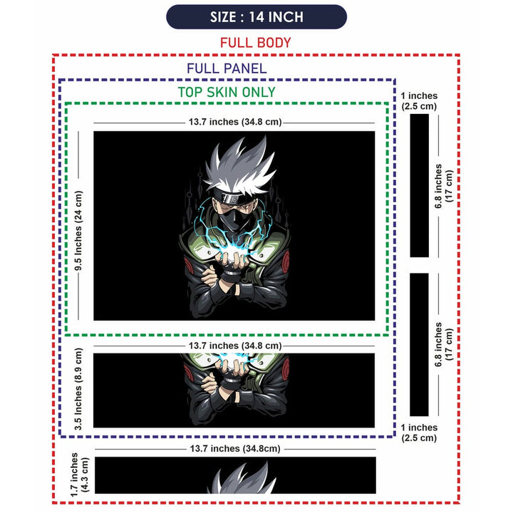 Laptop Skin - Kakashi Hatake