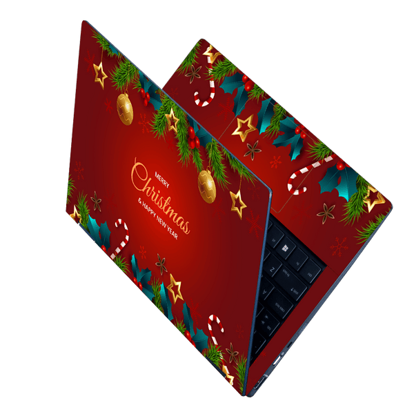 Laptop Skin - Gradient Background for Christmas Season