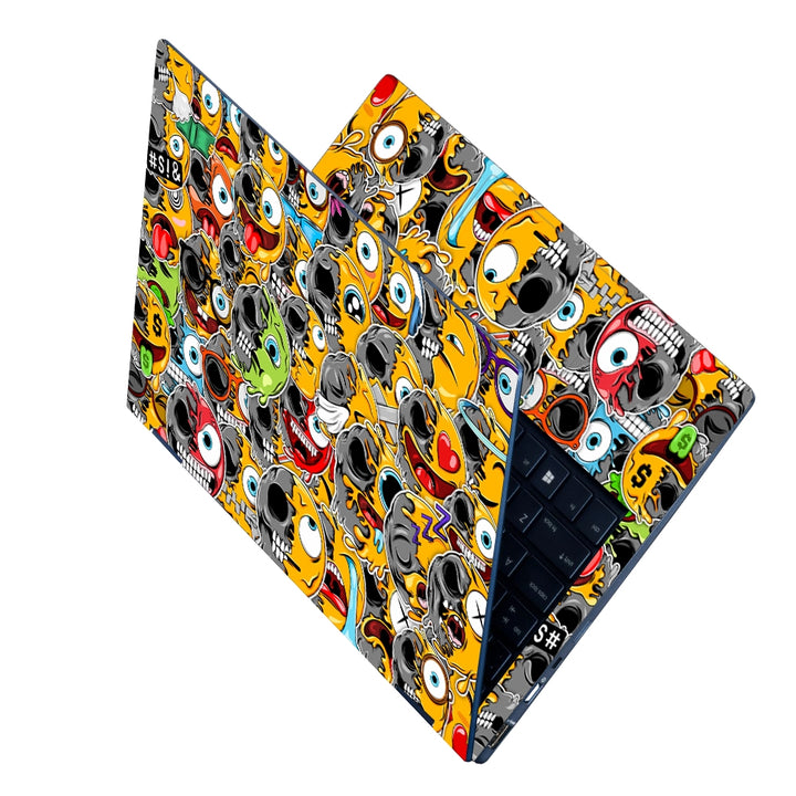 Laptop Skin - Emojis Sticker Bomb