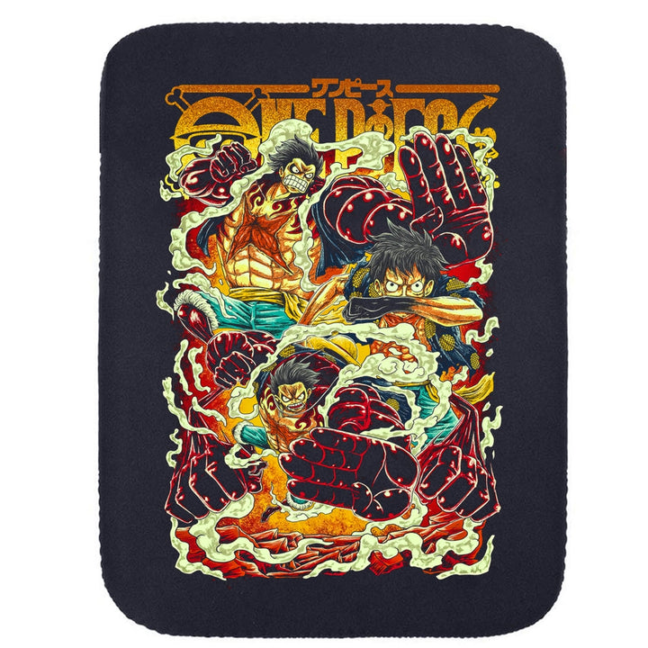 Printed Neoprene Reversible Laptop & Tablet Sleeve - Anime Legendary DS21