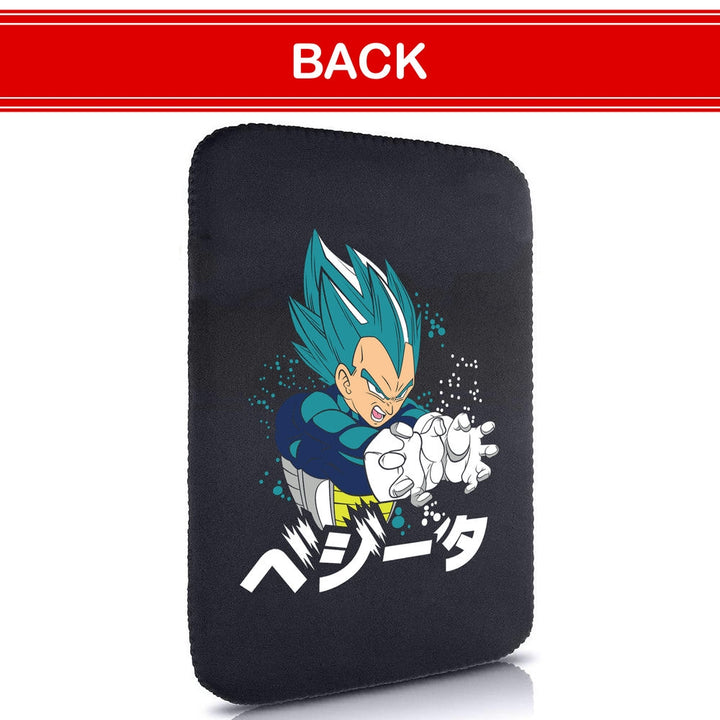 Printed Neoprene Reversible Laptop & Tablet Sleeve - Anime Dragon Ball DS12