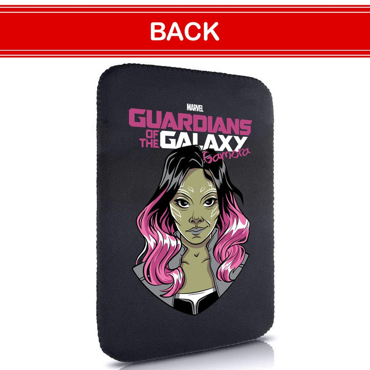 Printed Neoprene Reversible Laptop & Tablet Sleeve - Super Heroes Gamora