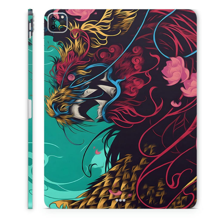 Tablet Skin Wrap - Dragon Art Design