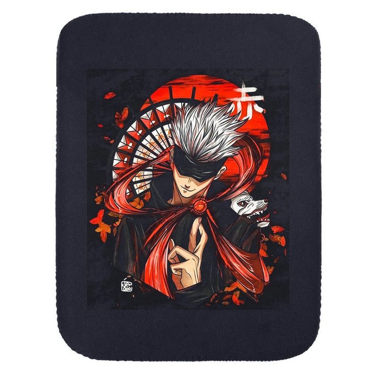 Printed Neoprene Reversible Laptop & Tablet Sleeve - Anime Legendary DS93