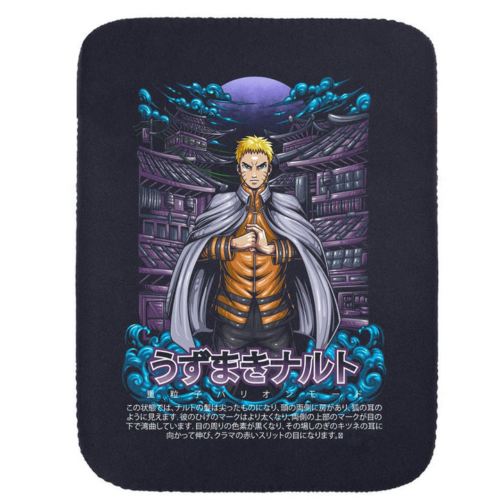 Printed Neoprene Reversible Laptop & Tablet Sleeve - Anime Legendary DS68