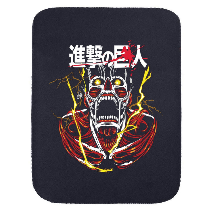 Printed Neoprene Reversible Laptop & Tablet Sleeve - Anime Attack on Titan DS06