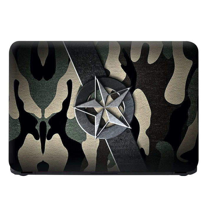 Laptop Skin - Camouflage Star