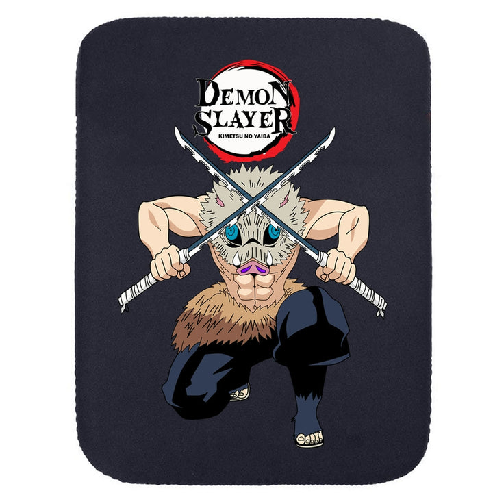 Printed Neoprene Reversible Laptop & Tablet Sleeve - Anime Demon Slayer Kimetsu No Yaiba DS10