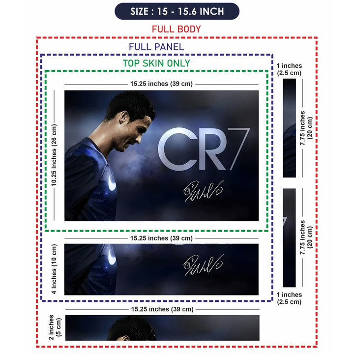 Laptop Skin - Cristiano Ronaldo DS24