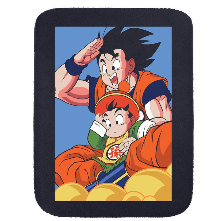 Printed Neoprene Reversible Laptop & Tablet Sleeve - Anime Dragon Ball DS02