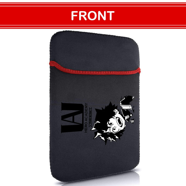 Printed Neoprene Reversible Laptop & Tablet Sleeve - Anime My Hero Academia DS10