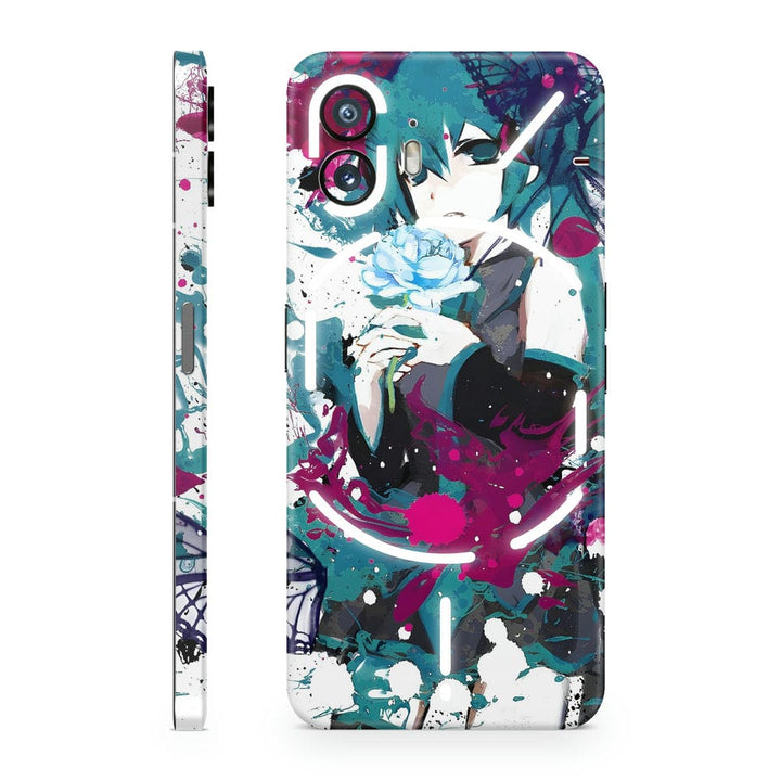 Mobile Skin Wrap - Anime Hatsune Miku Artistic Design