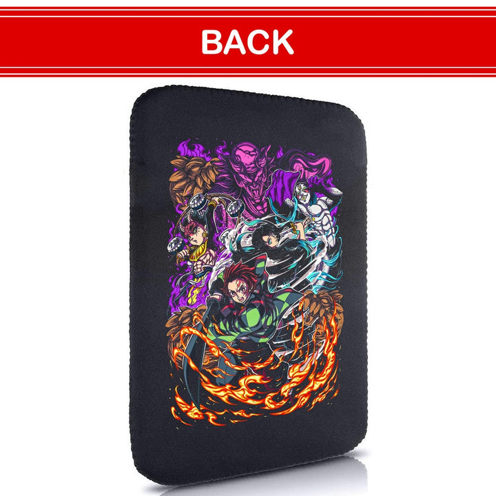 Printed Neoprene Reversible Laptop & Tablet Sleeve - Anime Legendary DS42