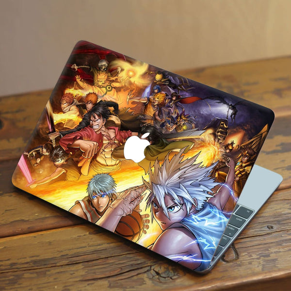 Laptop Skin for Apple MacBook - Bleach Crossover Dragon Ball