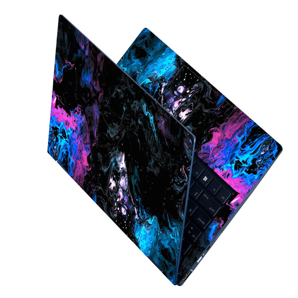 Laptop Skin - Black Abstract