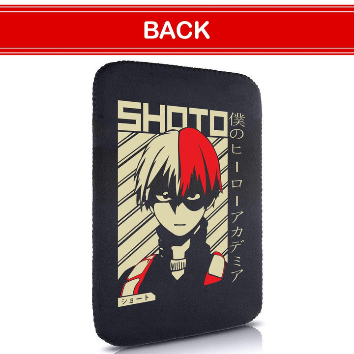 Printed Neoprene Reversible Laptop & Tablet Sleeve - Anime My Hero Academia DS08