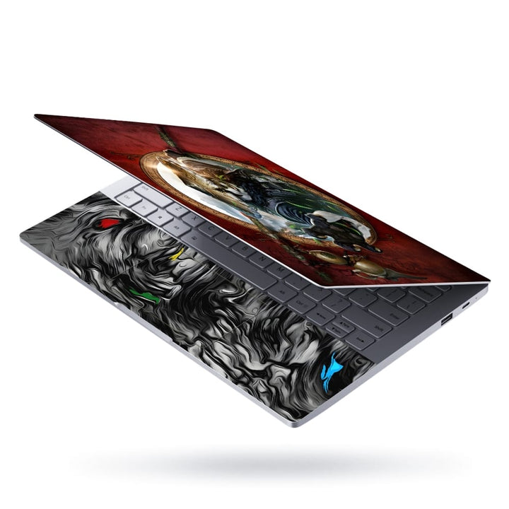 Laptop Skin - Kungfu Panda in Circle