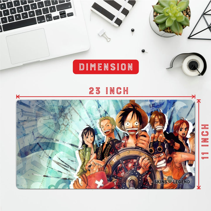 Anti-Slip Desk Mat Gaming Mouse Pad - One Piece OP08