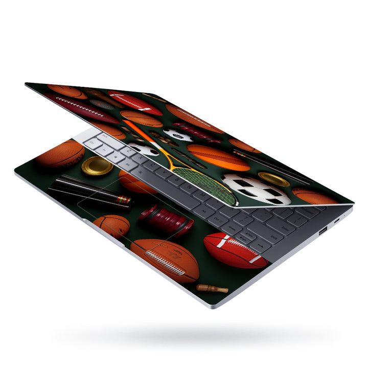 Laptop Skin - Collage of Diverse Sports