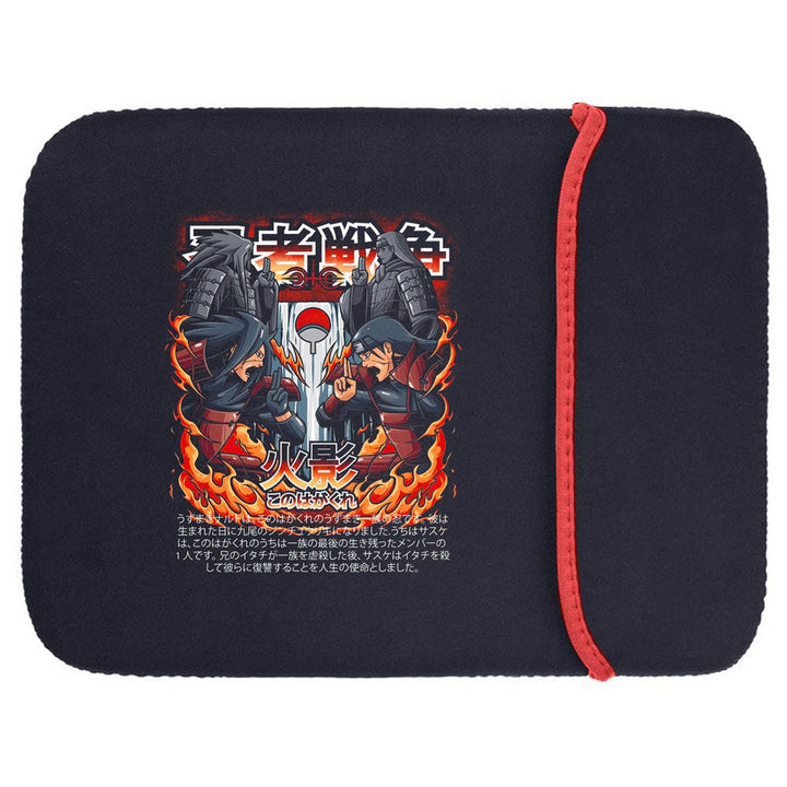 Printed Neoprene Reversible Laptop & Tablet Sleeve - Anime Legendary DS62