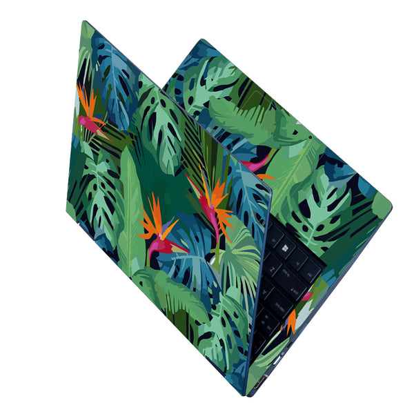 Laptop Skin - Multi Leaves Painting Art