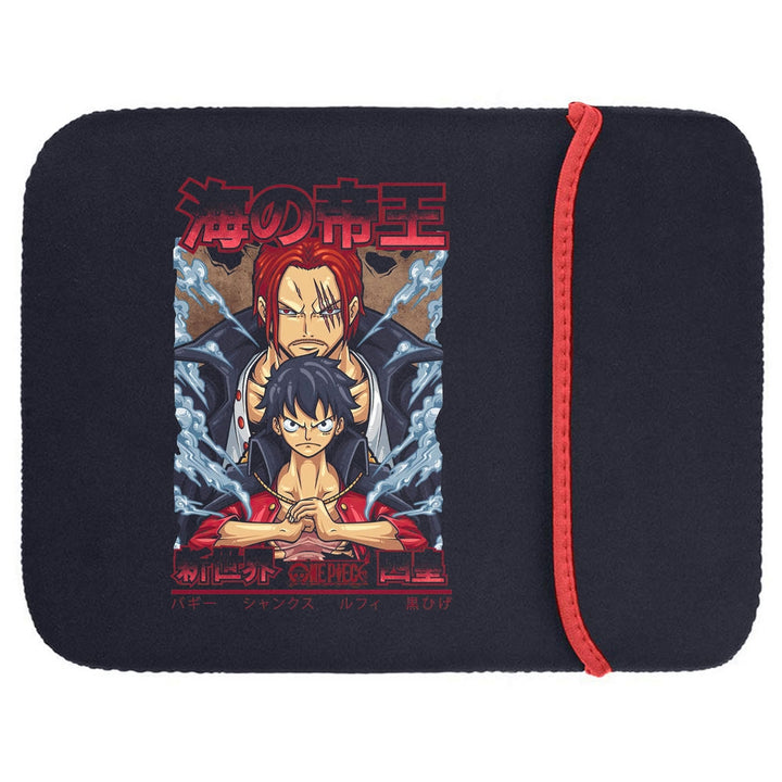 Printed Neoprene Reversible Laptop & Tablet Sleeve - Anime Legendary DS72