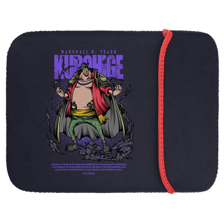 Printed Neoprene Reversible Laptop & Tablet Sleeve - One Piece Teach DS1