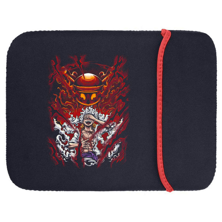 Printed Neoprene Reversible Laptop & Tablet Sleeve - Anime Legendary DS71