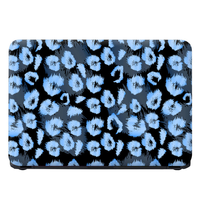 Laptop Skin - Blue Black Tiger Art