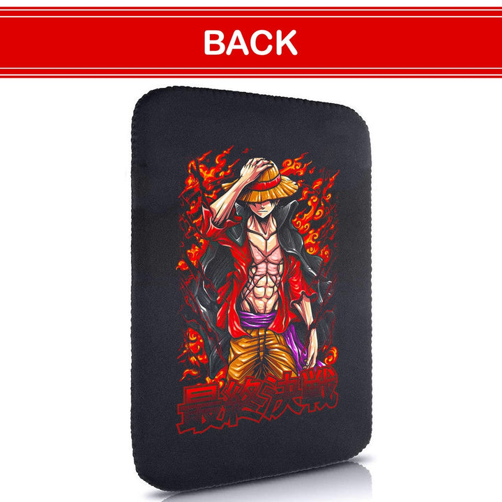 Printed Neoprene Reversible Laptop & Tablet Sleeve - Anime Legendary DS80