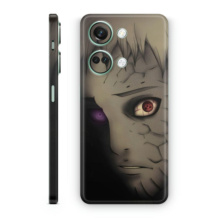 Mobile Skin Wrap - Anime Sad Ten Tails Jinchuuriki