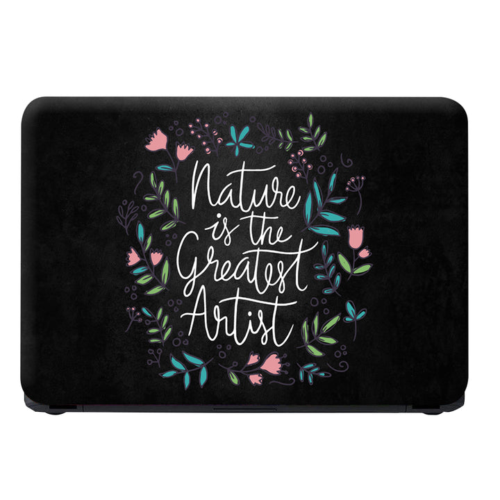 Laptop Skin - Nature Artist Quotes