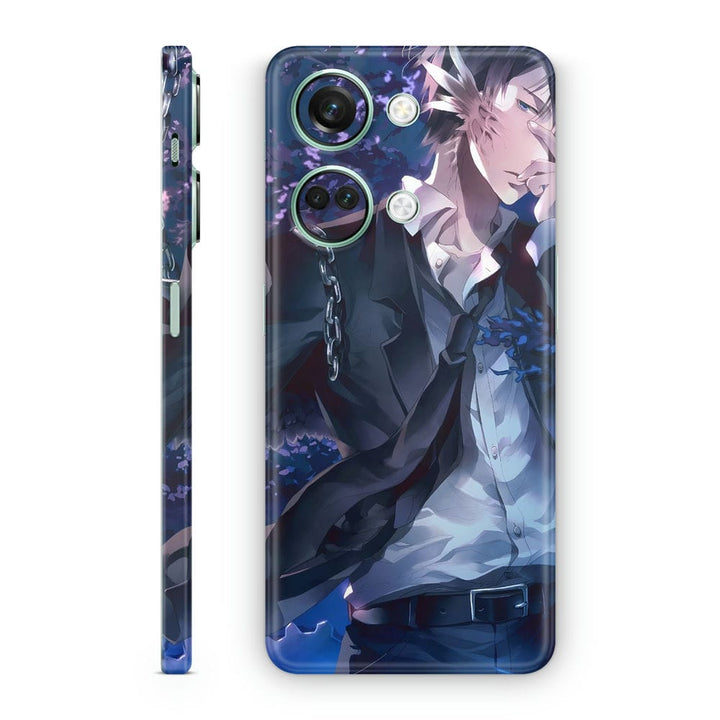 Mobile Skin Wrap - Anime Dark Angel Hide Face Design