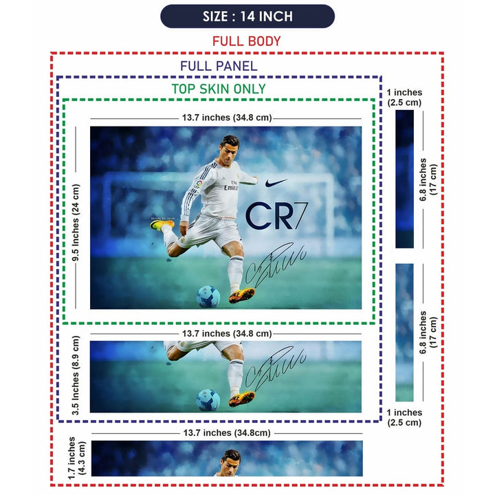 Laptop Skin - Cristiano Ronaldo CR7 DS19