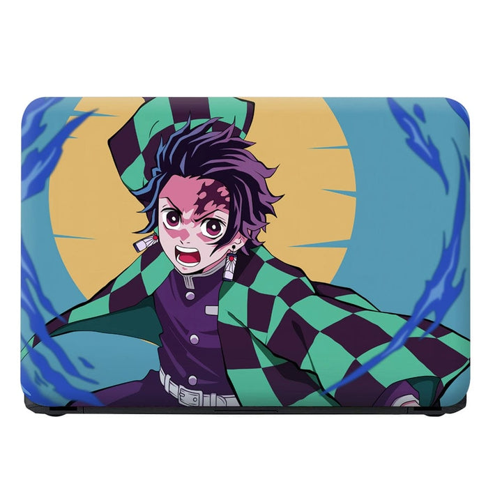 Laptop Skin - Anime Tanjiro Kamado Water Breathing