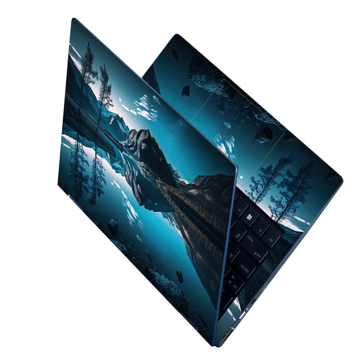 Laptop Skin - Mountain Lake Mirror View