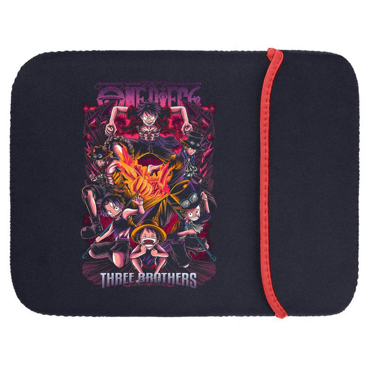 Printed Neoprene Reversible Laptop & Tablet Sleeve - Anime Legendary DS54