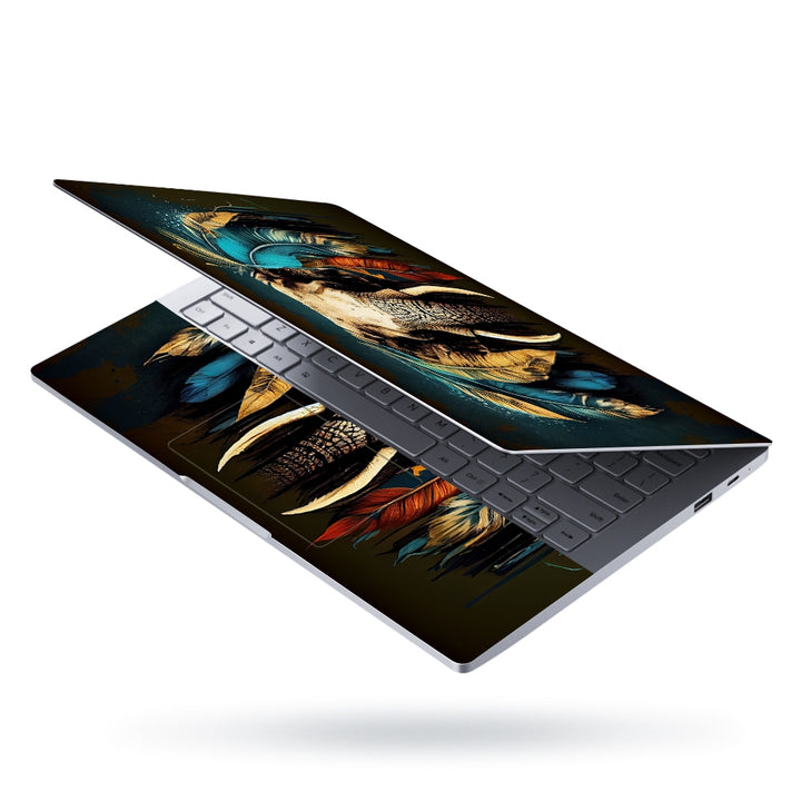 Laptop Skin - An Elephant With Feathers