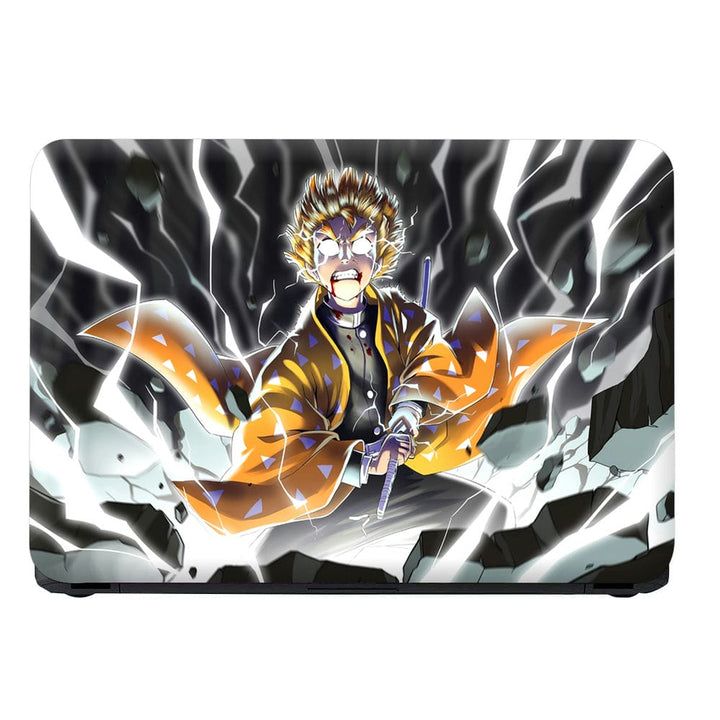 Laptop Skin - Zenitsu Agatsuma Cool Demon Slayer