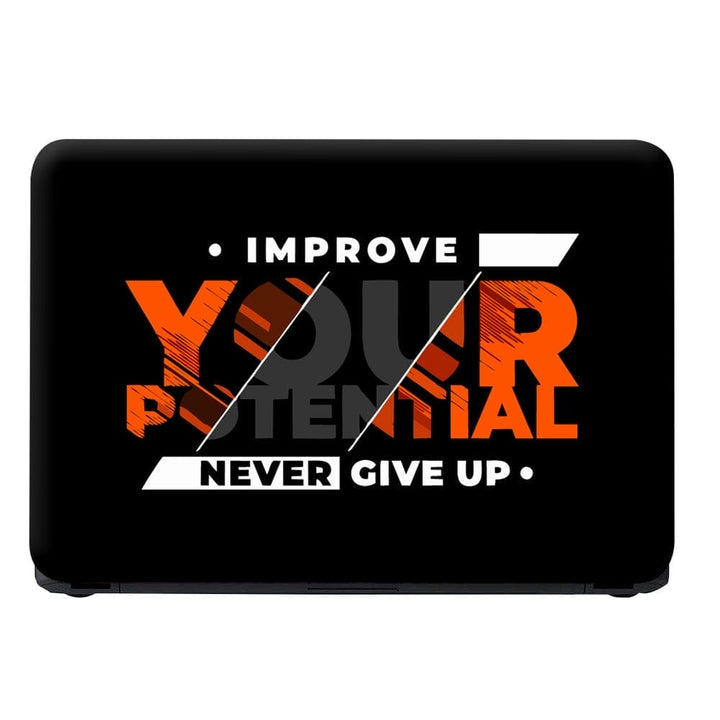 Laptop Skin - Improve Your Potential