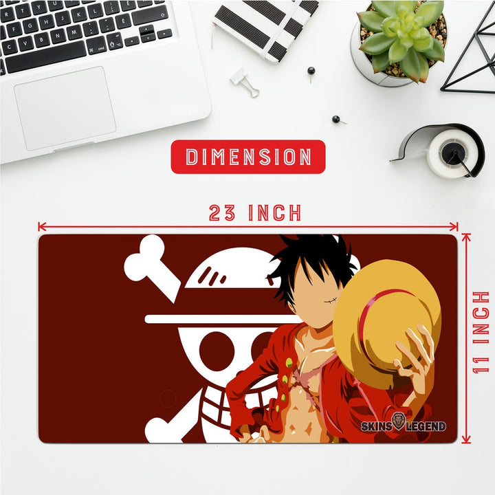 Anti-Slip Desk Mat Gaming Mouse Pad - One Piece Monkey D Luffy MDL26